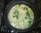 残りご飯でミネラル卵おかゆ♪簡単作り方7写真
