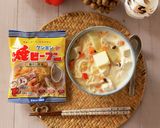 カルシウムたっぷり!牛乳de汁ビーフン!作り方1写真