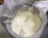 牛乳と酢だけで作るモッツァレラチーズ作り方4写真