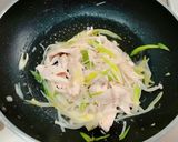 酒の肴に＊鶏むねとえのきのネギ塩あえ作り方3写真