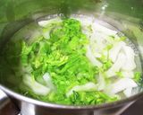 犬ご飯　白菜と鮭のとろとろ煮込みうどん作り方2写真