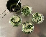 生スピルリナと抹茶ホワイトチョコムース作り方6写真
