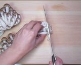 しめじのおろしポン酢和え作り方1写真