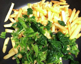 ポテトとほうれん草楽ちん炒め作り方3写真