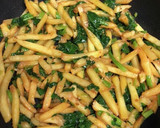 ポテトとほうれん草楽ちん炒め作り方4写真