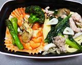 和風パスタ〜塩ガーリック味作り方9写真