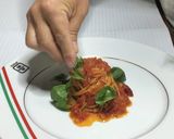 とろとろモッツァレラのパスタマルゲリータ作り方24写真
