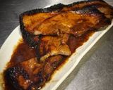 板状豚バラの蒲焼き(*≧∀≦*)作り方2写真