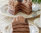 トリプルチョコミルクレープ＊バレンタイン作り方16写真