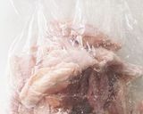 胡麻香る甘辛手羽中炒め作り方1写真