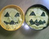 キャラ弁d(ﾟｰﾟ*)ハロウィン弁当♪作り方1写真