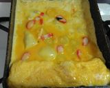 カニカマ入り！だし巻き卵♪作り方5写真