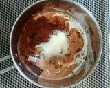 バレンタイン☆もっと濃厚チョコプリン。作り方1写真