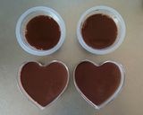 バレンタイン☆もっと濃厚チョコプリン。作り方5写真