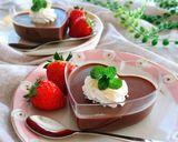 バレンタイン☆とろける濃厚チョコプリン。作り方9写真