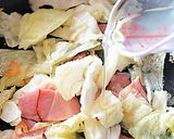 色白が甘さの証し! 越冬キャベツのパスタ作り方5写真