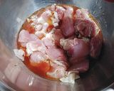 鶏ももとキャベツの味噌煮作り方1写真