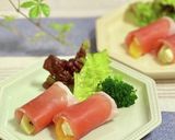 生ハムのクリームチーズとオレンジ巻き♡作り方11写真