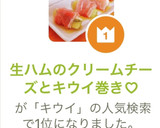 生ハムのクリームチーズとキウイ巻き♡作り方16写真