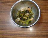 ヨウサマの減塩菜の花のカラシ和え作り方2写真