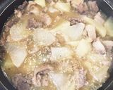 ジビエ★イノシシと大根の煮物作り方4写真