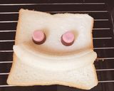 ズボラ チョコバナナサンド作り方1写真