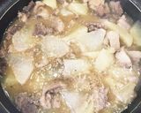 ジビエ★イノシシと大根の煮物作り方5写真
