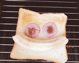 ズボラ チョコバナナサンド作り方3写真