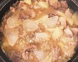 ジビエ★イノシシと大根の煮物作り方6写真
