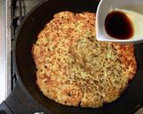子供大好き　納豆入り焼き卵ごはん作り方4写真