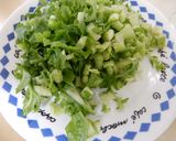 大根葉のみそ炒め作り方1写真