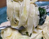 めちゃ美味！帆立のクリームパスタ。作り方10写真