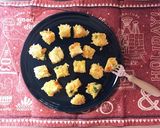 服が汚れないフォークで食べるオムライス作り方6写真