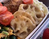 れんこんのチーズ焼き☆作り方7写真