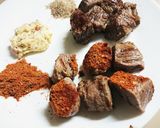 ラムサイコロステーキのスパイス焼き作り方5写真