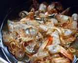 エビのガーリックパスタ作り方1写真