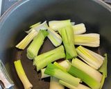 旬の葉玉ねぎと豆腐の卵とじ作り方3写真