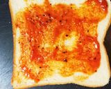 ハムのトマトチーズホットサンド作り方2写真