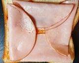 ハムのトマトチーズホットサンド作り方3写真