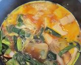 旬の葉玉ねぎと豆腐の卵とじ作り方6写真