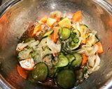 コリコリ中華くらげの酢の物作り方6写真