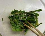 ほうれん草のからし和え作り方5写真