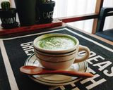 おうちカフェ★ホット抹茶ミルク作り方5写真