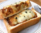 簡単♪やきそばパン！冷凍作りおきトースト作り方7写真