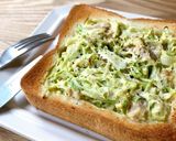 簡単♪やきそばパン！冷凍作りおきトースト作り方10写真