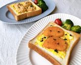 簡単♪やきそばパン！冷凍作りおきトースト作り方11写真