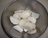 カブと柿のサラダ作り方1写真