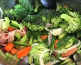 トマトジュースと余り野菜のミネストローネ作り方1写真