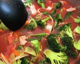 トマトジュースと余り野菜のミネストローネ作り方5写真