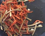 旬のクリチと己のチンピラごぼう技量パスタ作り方3写真